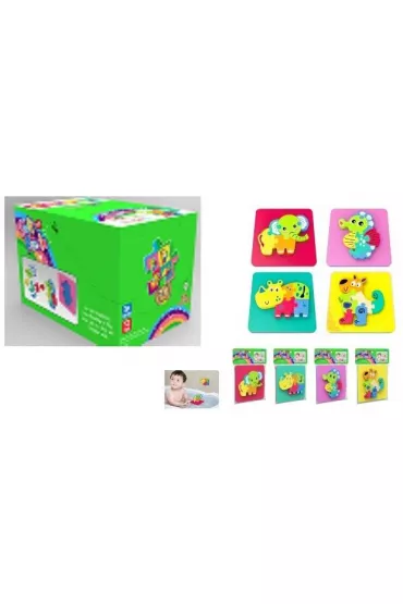 Puzzle piankowe 3D (12szt) W&k