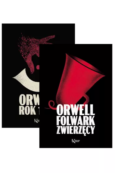 Pakiet: Rok 1984, Folwark zwierzcy - George Orwell