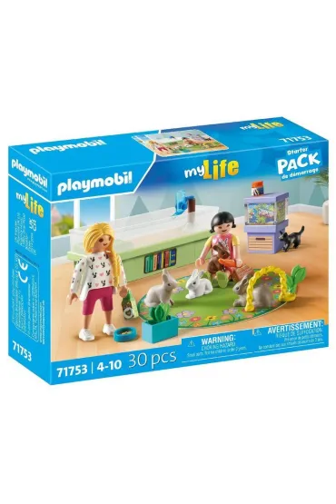 Playmobil My Life Dziewczynki z kr�likami 71753 - Rene Lesage Alain