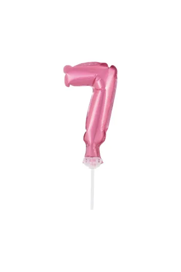 Godan Balon foliowy na patyczku BC-5RO7 Cyfra 7