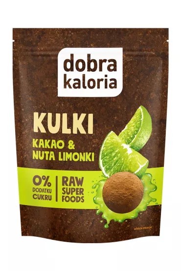 Dobra Kaloria Kulki Mocy kakao i nuta limonki 65 g