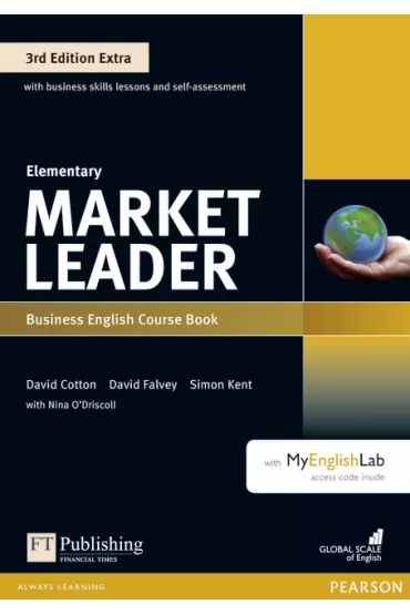 Market Leader. 3rd Edition Extra. Elementary. Coursebook with DVD-ROM and MyEnglishLab - David Cotton, David Falvey, Nina O`Driscoll, Simon Kent