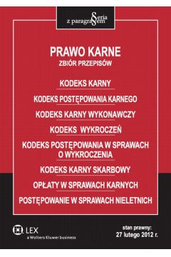 Prawo karne Zbi�r przepis�w