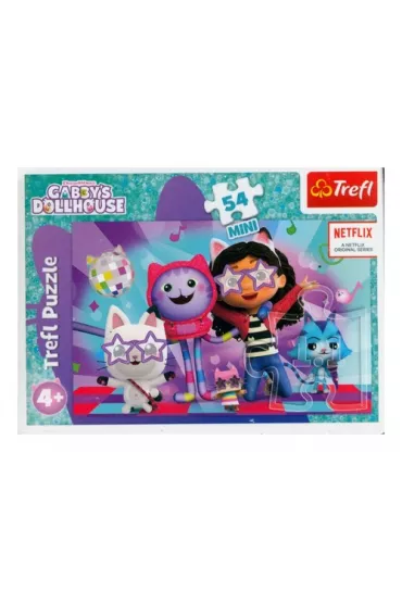 Puzzle mini 54 el. Z Gabby zawsze jest weso�o Trefl