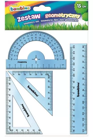 St. Majewski Zestaw geomentyczny 4 el. 15 cm 4 elementy