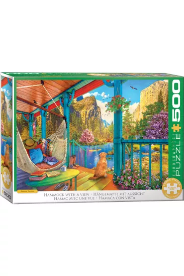 Puzzle 500 el. Hammock with a view Eurographics