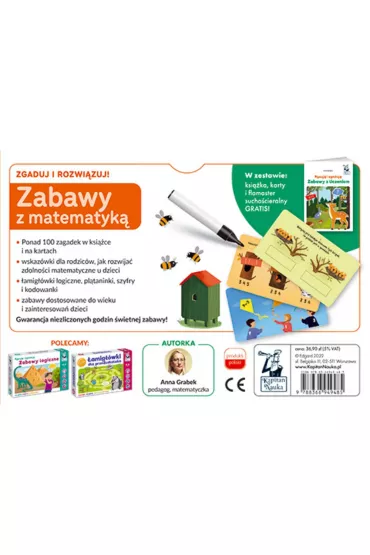 Kapitan Nauka. Rysuj� i zgaduj�. Zabawy z liczeniem - Anna Grabek, Beata �urawska