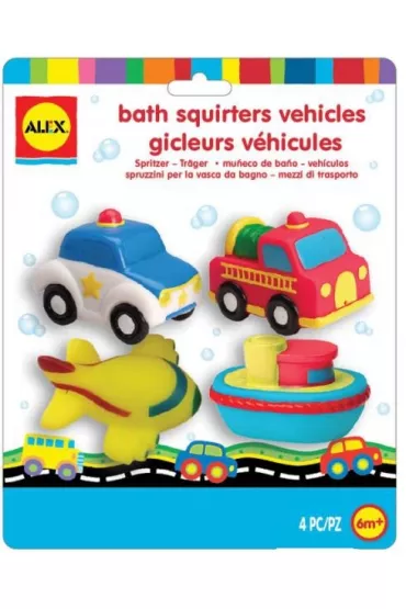 Zabawka do k�pieli. Alex Bath squirters - Pojazdy *