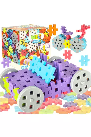 Klocki Meli Basic Constructor 200 szt