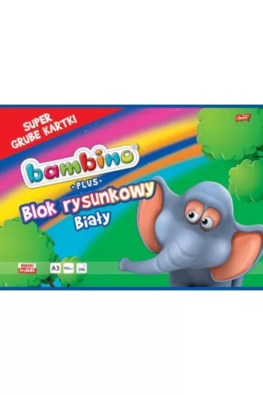 St. Majewski Blok rysunkowy A3 Bambino bia�y