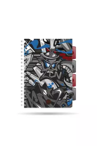 CoolPack Ko�ozeszyt A5 PP Street Art kratka 100 kartek