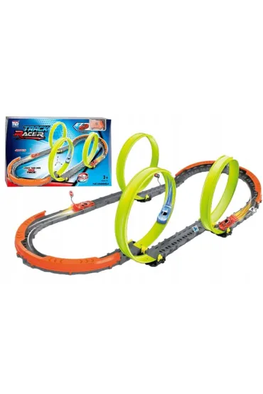 Tor wy�cigowy z autkiem w zestawie SN144  AN01 Smily Play
