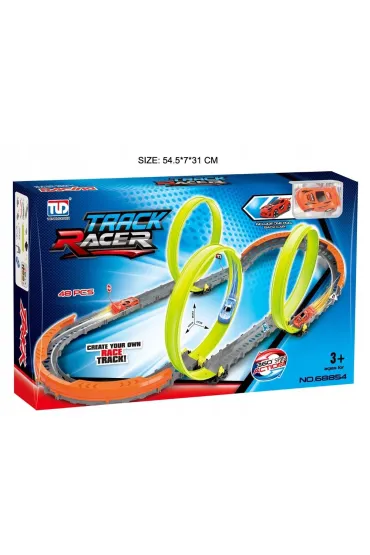 Tor wy�cigowy z autkiem w zestawie SN144  AN01 Smily Play