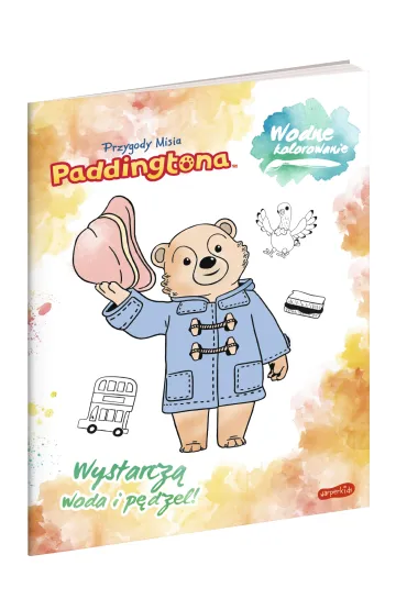 Wodne kolorowanie. Przygody Misia Paddingtona - Izabela  Karpiszuk