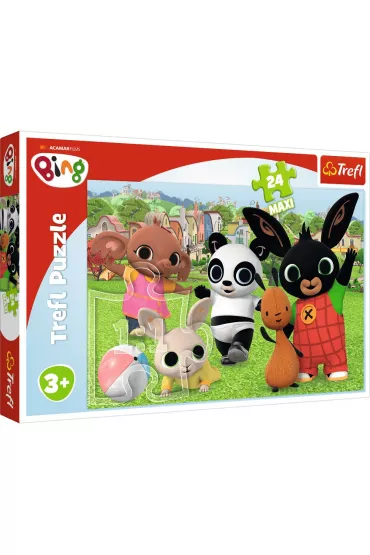 Puzzle maxi 24 el. Zabawa w parku Trefl