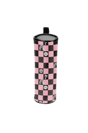 Pi�rnik tuba Pink w kratk�-r�owa BeUniq BU26SU-003