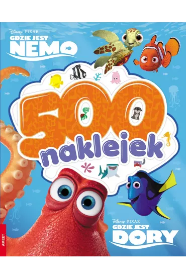 500 naklejek FBS-10. Gdzie jest Nemo? Gdzie jest Dory?