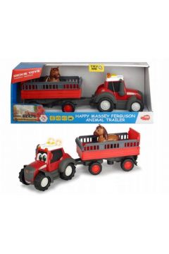 Traktor z przyczep Massey Ferguson ABC Dickie Dickie Toys