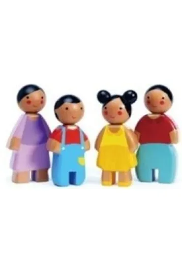 Rodzinka Sunny Doll drewniane Tender Leaf Toys