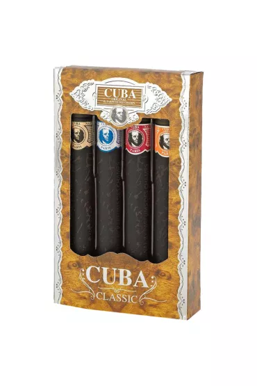 Cuba Original Zestaw w�d toaletowych Classic Gold & Blue & Red & Orange 4 x 35 ml