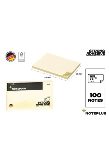 Mp Main Paper Karteczki samoprzylepne 125x75mm 100K ��te