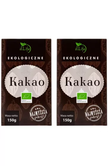 BioLife Kakao Zestaw 2 x 150 g Bio