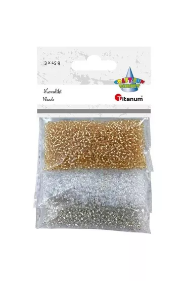 Titanum Koraliki plastikowe 15g