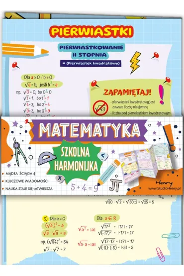Henry �ci�ga harmonijka matermatyka - pierwiastki B6