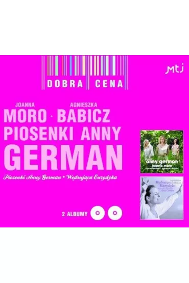 Pakiet: Piosenki Anny German, W�druj�ca Eurydyka (CD) - Agnieszka Babicz, Joanna Moro