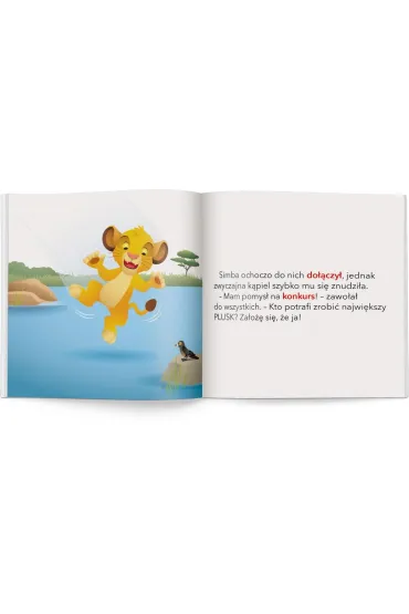 Disney Maluch. Moje pierwsze opowiastki. Simba i nowy przyjaciel