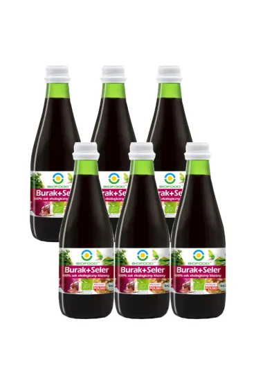 Bio Food Sok z burak�w i seler�w kiszonych Zestaw 6 x 300 ml Bio