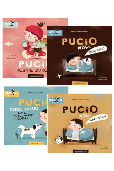 Pakiet Pucio: M�wi dzie� dobry, M�wi dobranoc, Ro�nie zdrowo, Chce siusiu, czyli po�egnanie pieluszki - Marta Galewska-Kustra