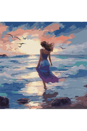 Ideyka Malowanie po numerach - Pi�kny �ywio� 40x40cm