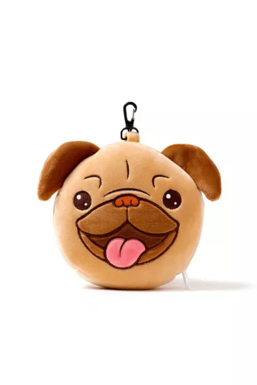 Puckator Pluszowa poduszka podr�na z opask� na oczy Relaxeazzz - Mops