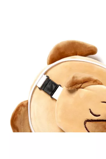 Puckator Pluszowa poduszka podr�na z opask� na oczy Relaxeazzz - Mops
