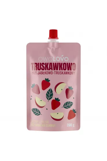 Owolovo Mus jab�kowo-truskawkowy Truskawkowo 200 g