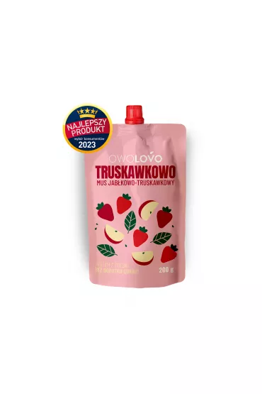 Owolovo Mus jab�kowo-truskawkowy Truskawkowo 200 g