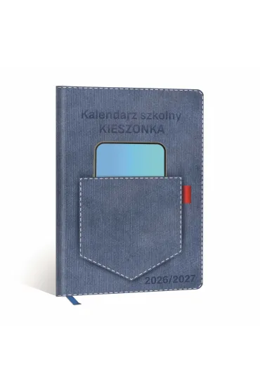 Kalendarz Szkolny Kalendarz A5 szkolny ksi��kowy Kieszonka KALPOL BIS 475428