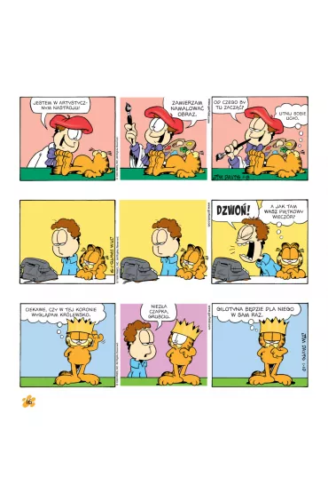 Garfield. T�usty koci tr�jpak. Tom 12 - Jim Davis