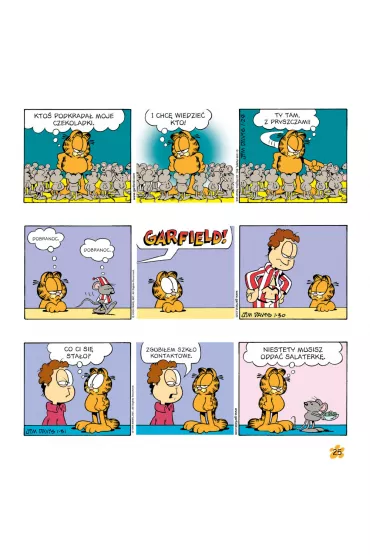 Garfield. T�usty koci tr�jpak. Tom 12 - Jim Davis