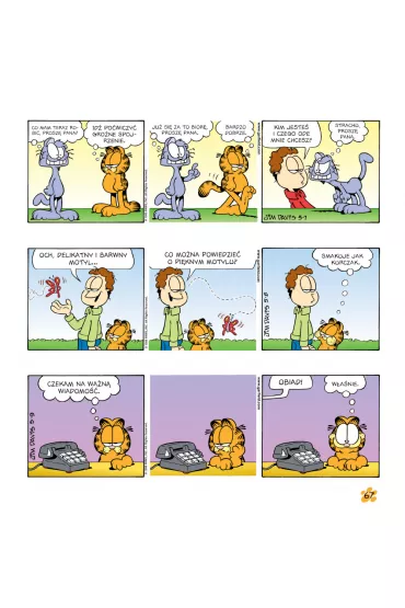 Garfield. T�usty koci tr�jpak. Tom 12 - Jim Davis