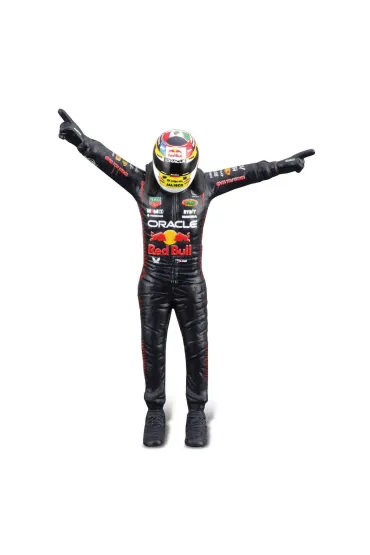 Race (Formula) W/Driver Figure - Oracle Red Bull Bburago