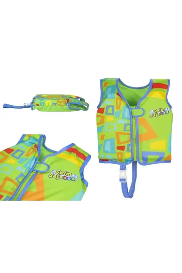 Kamizelka do nauki p�ywania zielona 56cm Bestway