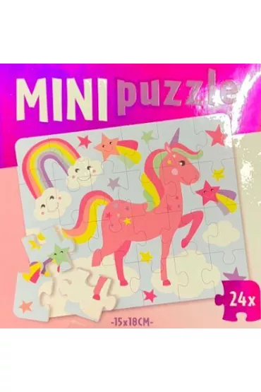 Mini puzzle 24 el. Jednoro�ec