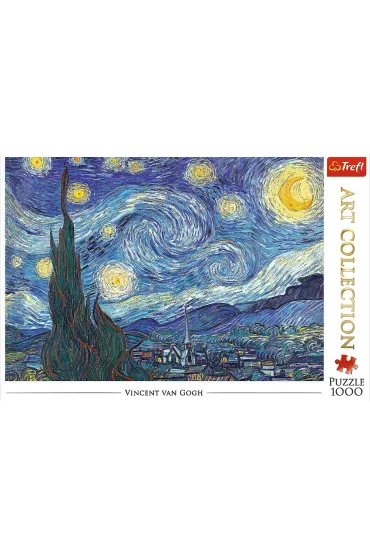 Puzzle 1000 el. Art Collection. Gwia�dzista noc Trefl