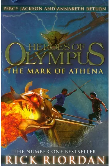 The mark of Athena. Heroes of Olympus. Book 3 wer. angielska - Rick Riordan