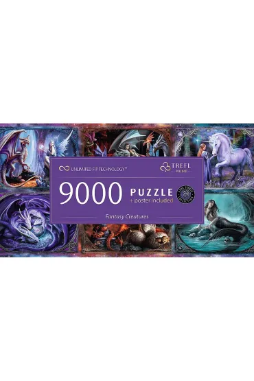 Puzzle 9000 el. Fantasy Creatures Anne Stokes Trefl