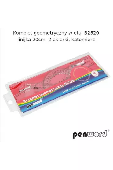 Penword Komplet geometryczny 4 elementy