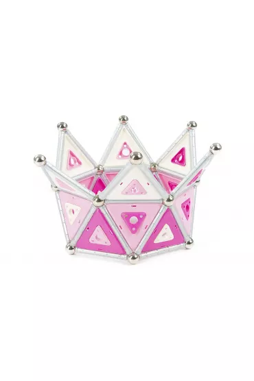 Geomag Pink. Klocki magnetyczne. 104 elementy
