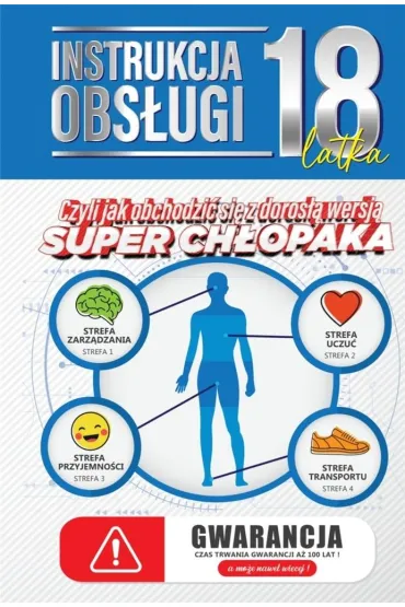 Yeku Karnet 18 Urodziny m�skie - instrukcja obs�ugi JCX079